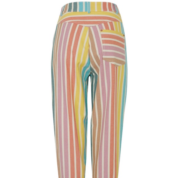 Printed Mom Denim Pants - Picture 5 of 5